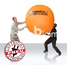 Konzertball aufblasbar (aufblasbar, luftdicht) - Ticketline