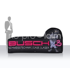 aufblasbares Logo "Busch Schweißtechnik"