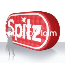 Logo aufblasbar - Spitz Fruchtsaft