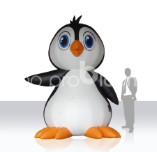 aufblasbare Tiere nach Kundenwunsch gefertigt - riesige aufblasbarer Pinguin