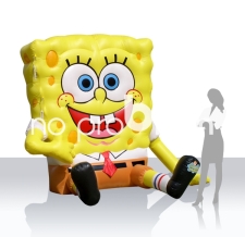 Aufblasbares Maskottchen - Sponge Bob