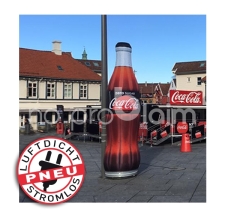 Coca Cola Flaschen - riesig - aufblasbar - luftdicht - Pneu Flaschen Coca Cola