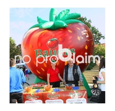 aufblasbarer Verkaufsstand - aufblasbare Produktnachbildung - Erdbeere Bauers