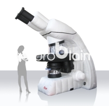 Produktnachbildung aufblasbares Mikroskop