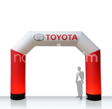 aufblasbarer kleiner Durchgangbogen - Bogen MAX Toyota