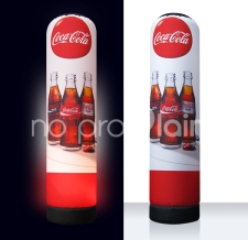 XXL Lichtsäule aufblasbar - Super MAX Coca Cola
