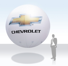 aufblasbarer riesiger Werbeballon - Chevrolet