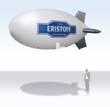Fliegendes Luftschiff - Eristoff - 600 cm