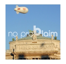 Fliegender Helium-Zeppelin - Stadt Wien