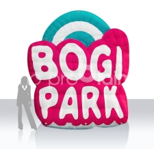 Sonderform Logo aufblasbar - Bogi Park - 300 cm